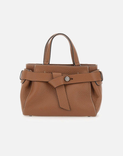 GIANNI CHIARINI - Borsa Miranda - Noce - pelle martellata
