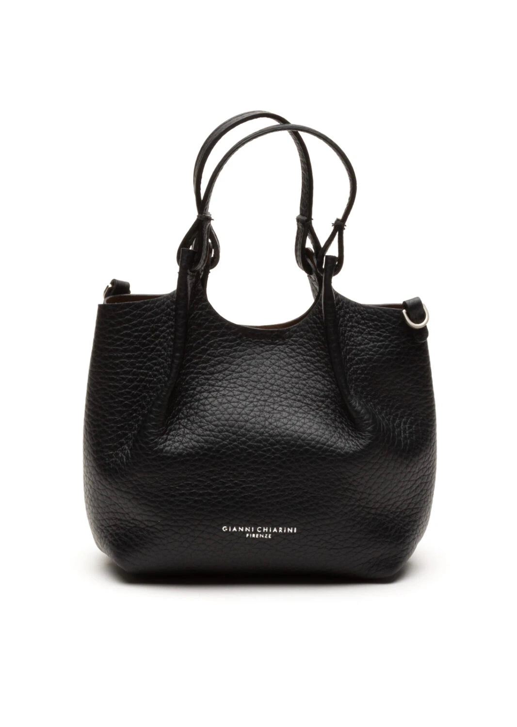 GIANNI CHIARINI - Borsa Dua Small - Nero Castoro