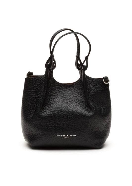 GIANNI CHIARINI - Borsa Dua Small - Nero Castoro