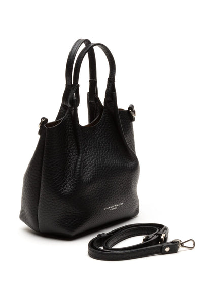 GIANNI CHIARINI - Borsa Dua Small - Nero Castoro