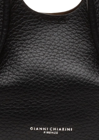 GIANNI CHIARINI - Borsa Dua Small - Nero Castoro