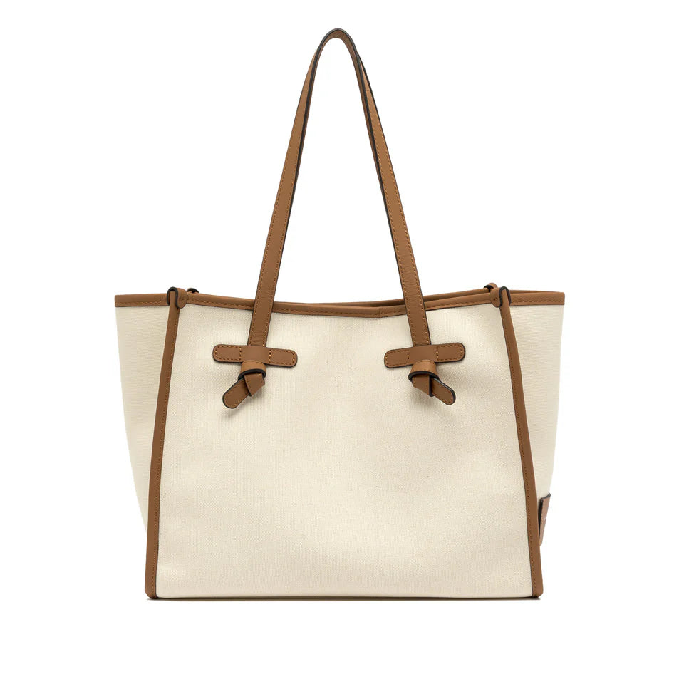 GIANNI CHIARINI - Marcella Canvas Panna-Corda-Caramello