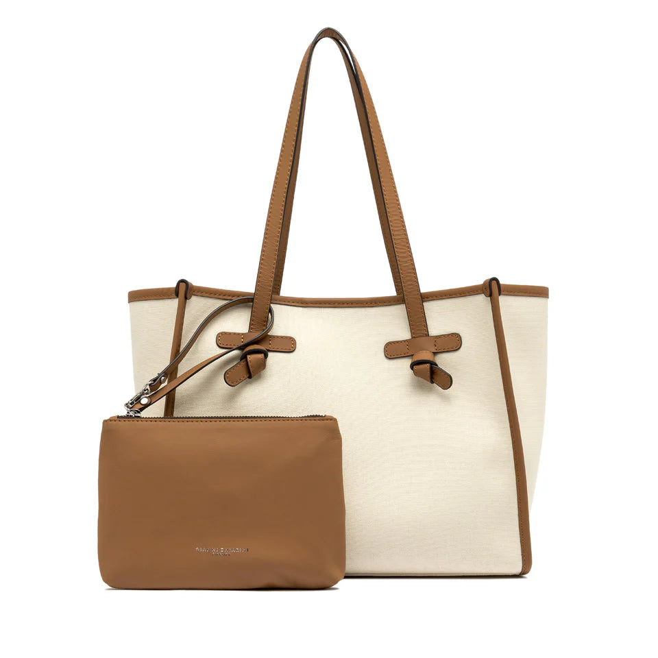GIANNI CHIARINI - Marcella Canvas Panna-Corda-Caramello