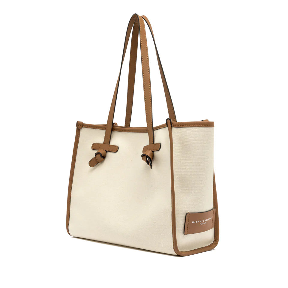 GIANNI CHIARINI - Marcella Canvas Panna-Corda-Caramello