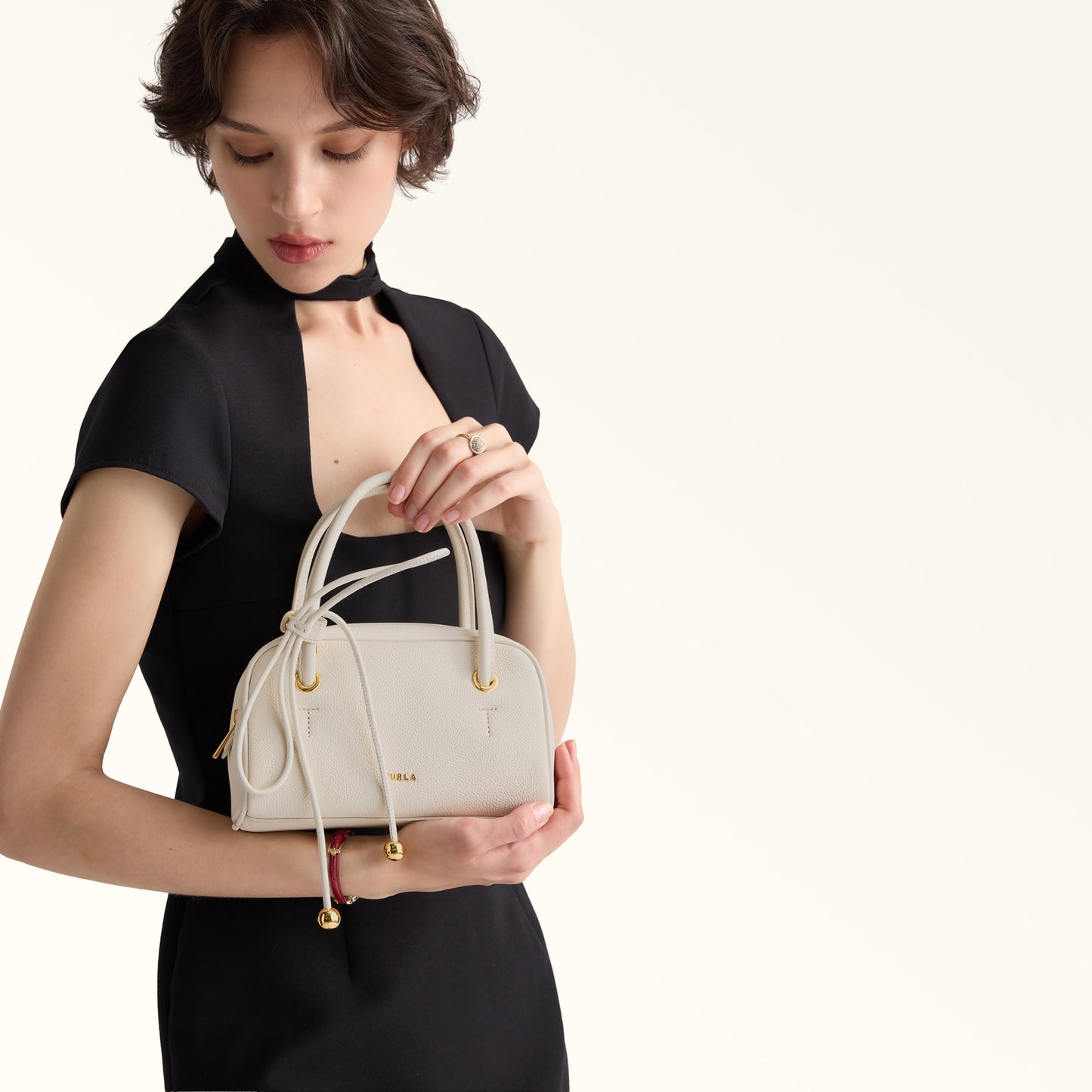 FURLA - Minibag Poppy - Panna