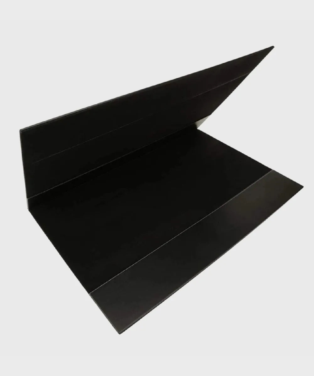 A. G. SPALDING & BROS. - Sottomano doppio in pelle nero, 60x40