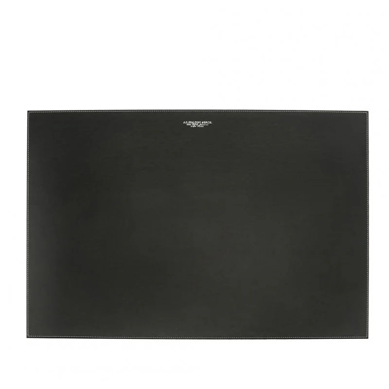 A. G. SPALDING & BROS. - Sottomano in pelle nero, 60x40