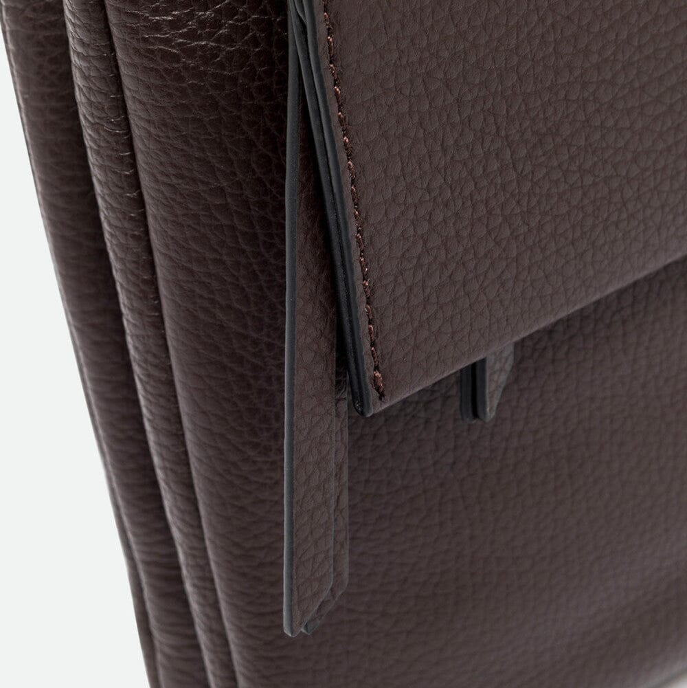 GIANNI CHIARINI - Borsa Three L - Espresso
