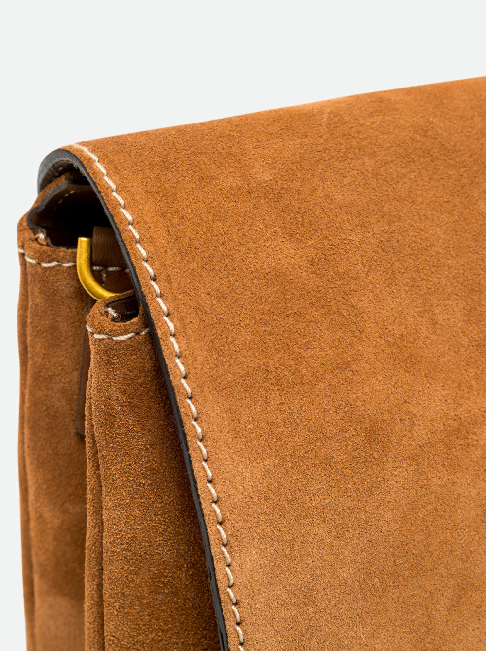 GIANNI CHIARINI - Borsa Three scamosciato - Cognac