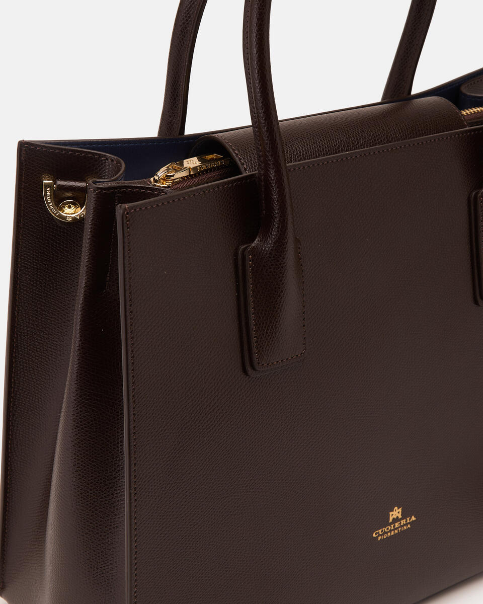 CUOIERIA FIORENTINA - Medium Tote Bag Alice Testa Moro