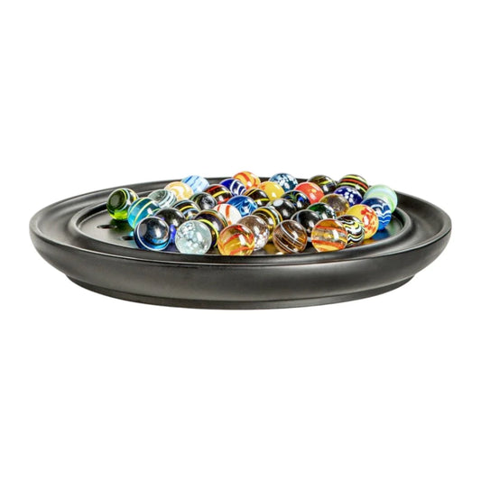 AUTHENTIC MODELS - Solitario Veneziano con biglie in vetro soffiato ed ebano GR007