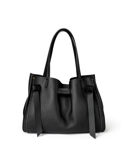 VISONA' - Borsa Vittoria Large - Nero