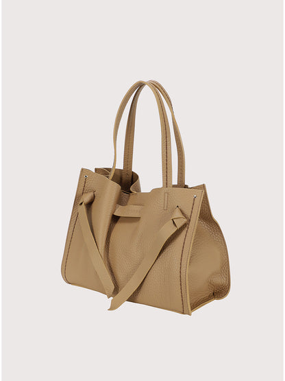 VISONA' - Borsa Vittoria Large - Tan