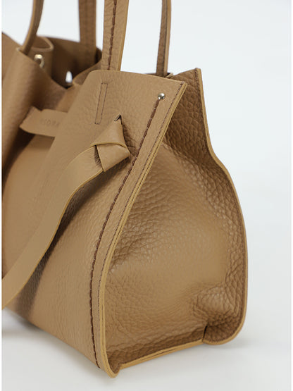 VISONA' - Borsa Vittoria Large - Tan