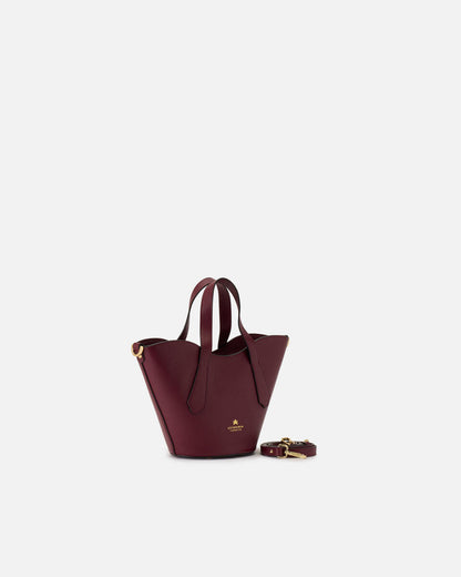 CUOIERIA FIORENTINA - Borsa Wave small - Bordeaux