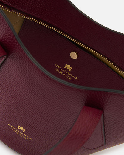 CUOIERIA FIORENTINA - Borsa Wave small - Bordeaux