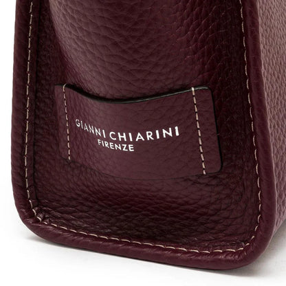GIANNI CHIARINI - Borsa Marcella Medium - Wine Berry