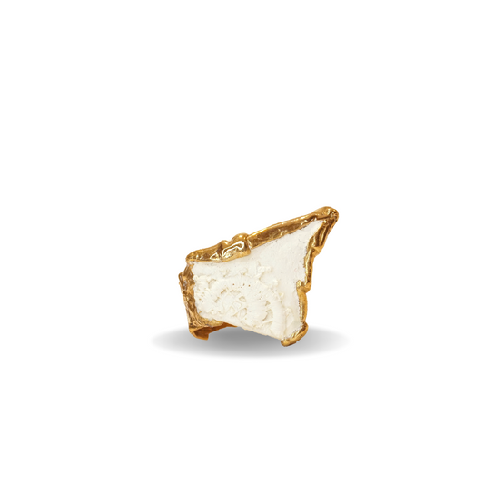 Anello Frame in Pizzo -Bianco